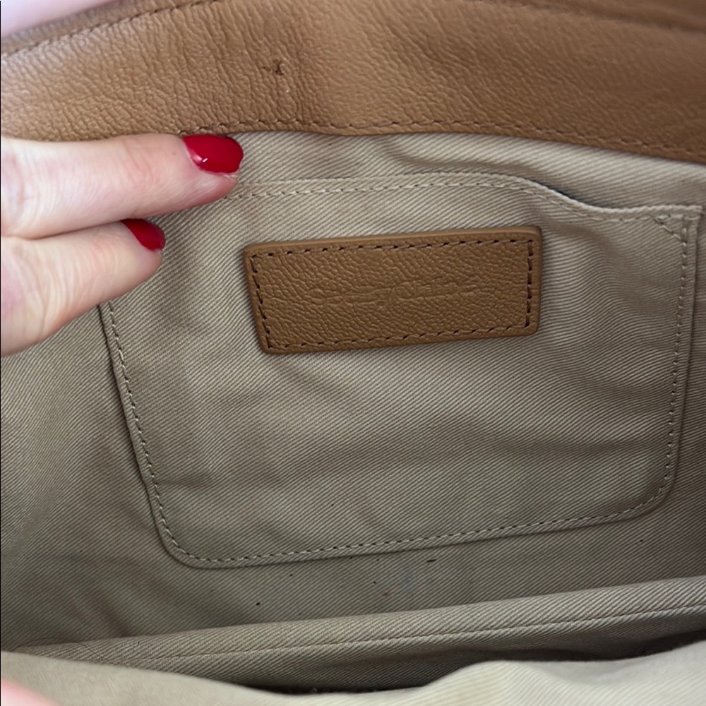 AUTHENTIC See by Chloe Tan Leather Crossbody Bag - Picture 4 of 6